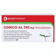 Ginkgo AL 240 mg Filmtabletten 60 St