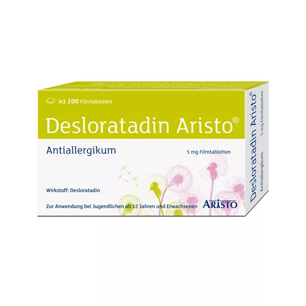 Desloratadin Aristo 5 mg Filmtabletten 100 St