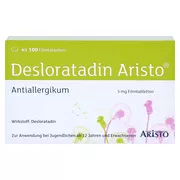 Desloratadin Aristo 5 mg Filmtabletten 100 St