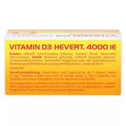 Vitamin D3 Hevert 4.000 I.E. Tabletten, 90 St.