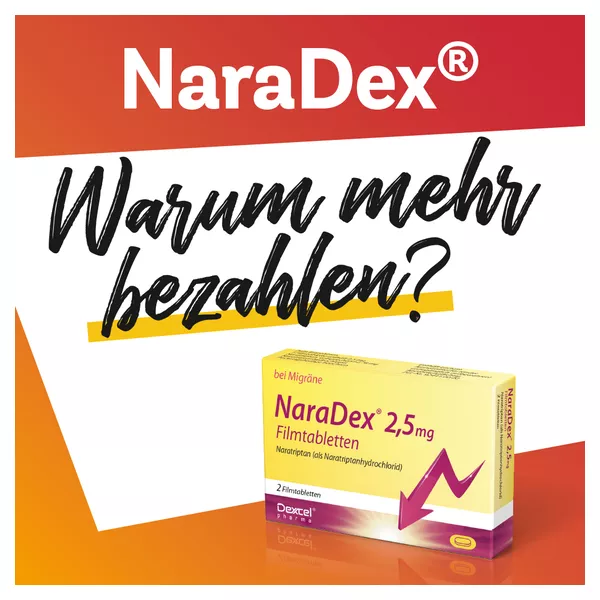 NaraDex 2,5 mg 2 St