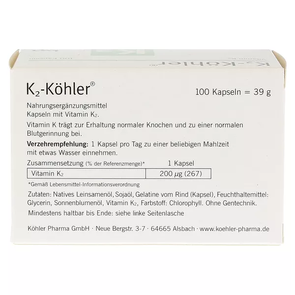 K2-Köhler 100 St