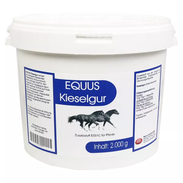 Kieselgur Equus Pulver f.Pferde