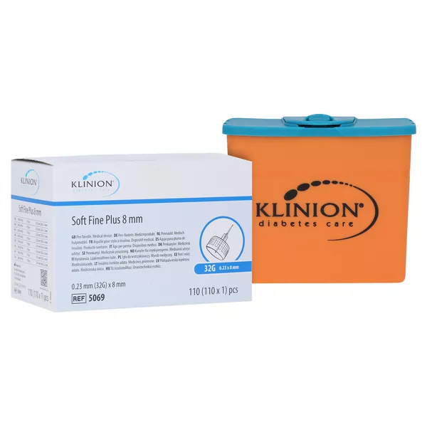 Klinion Soft fine plus Pen-Nadeln 0,23x8 110 St
