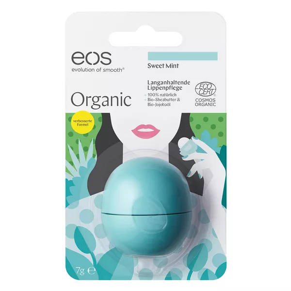EOS Organic Lip Balm sweet mint Blister 1 St