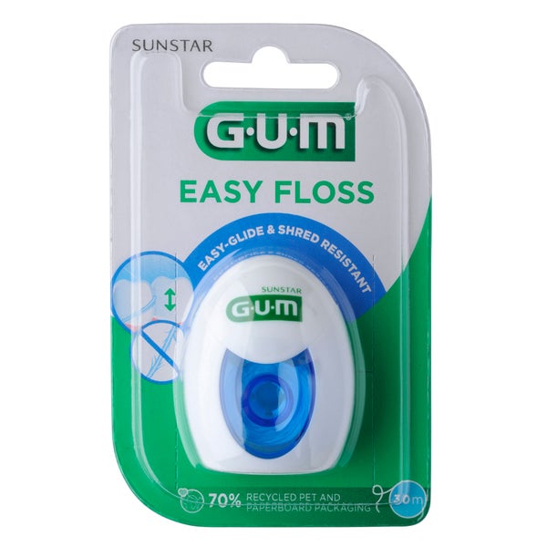 GUM Easy Floss Zahnseide gewach.30 m PTF 1 St