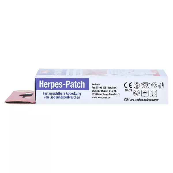 Herpes Patch Hydrokolloid, 6 St.
