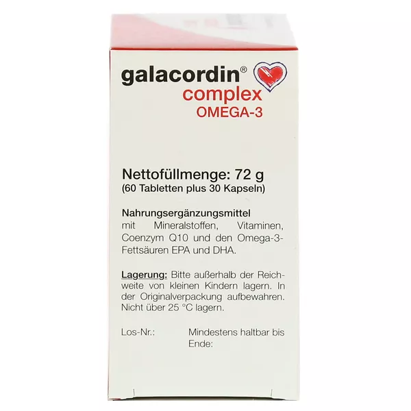 Galacordin Complex Omega-3 Tabletten 60 St