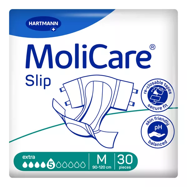 MoliCare Slip extra 5 Tropfen Gr.M 30 St
