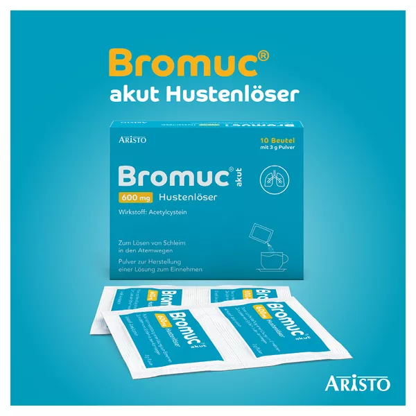 Bromuc akut 600 mg Hustenlöser 10 St