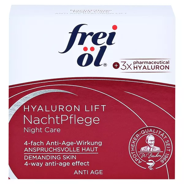 freiÖl Anti Age Hyaluron Lift NachtPflege 50 ml