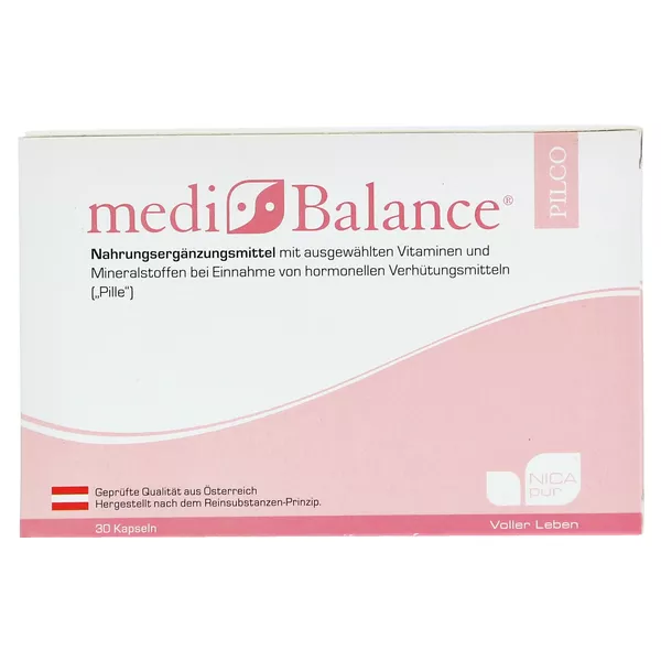 Nicapur Medibalance Pilco Kapseln 30 St