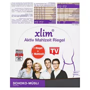 XLIM Aktiv Mahlzeit Riegel Schoko-Müsli 12X56 g