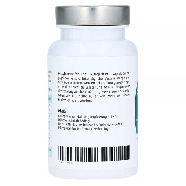 Orthodoc Vitamin B-komplex aktiviert Kap 60 St