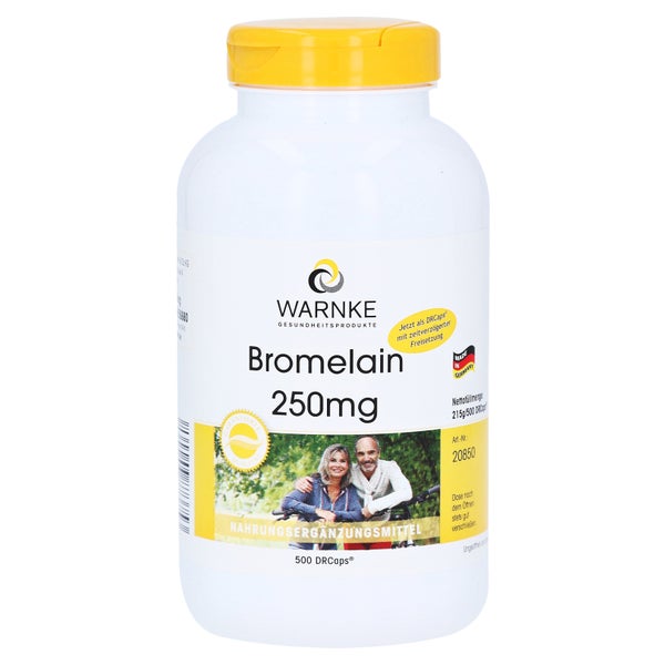 Bromelain 250 mg magensaftresistente Kap 500 St