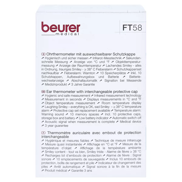 Beurer FT58 Ohrthermometer 1 St