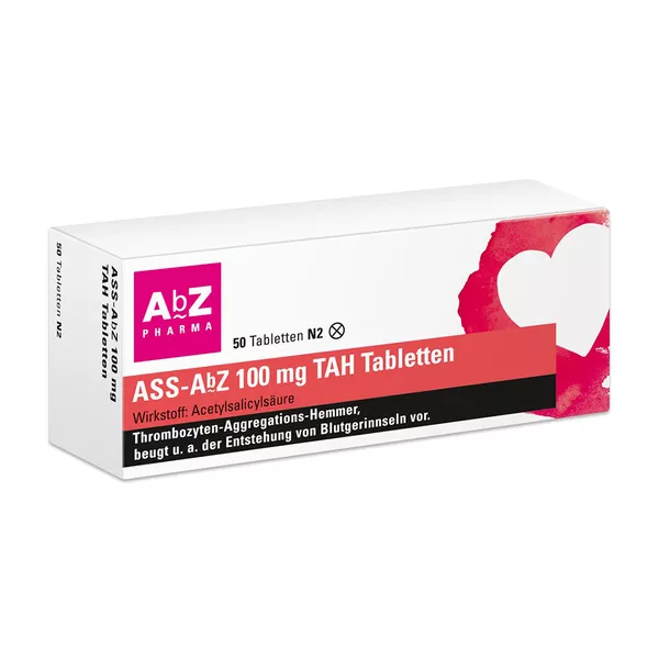 ASS AbZ 100 mg TAH Tabletten 50 St