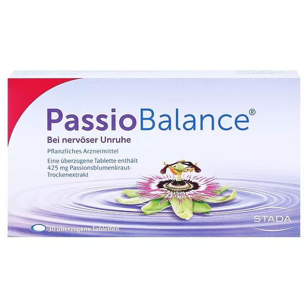 Passio Balance Passionsblumenkraut-Trockenextrakt bei nervöser Unruhe 30 St