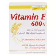 Vitamin E 600 N Weichkapseln 100 St