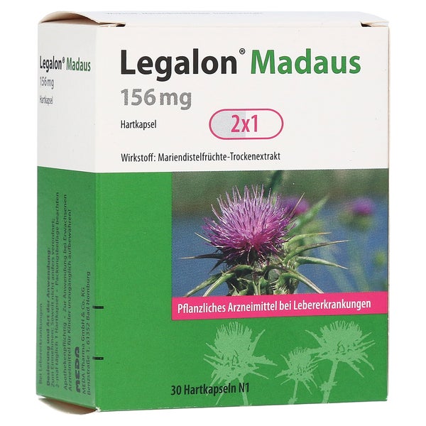 Legalon Madaus 156 mg 30 St