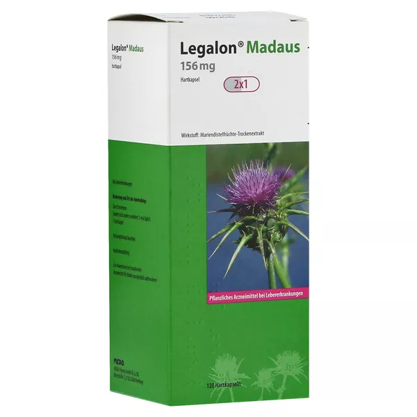Legalon Madaus 156 mg 120 St