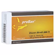 Produktabbildung: proSan Vitamin D3 + K2 (MK-7)