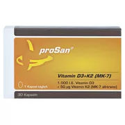 proSan Vitamin D3 + K2 (MK-7), 30 St.