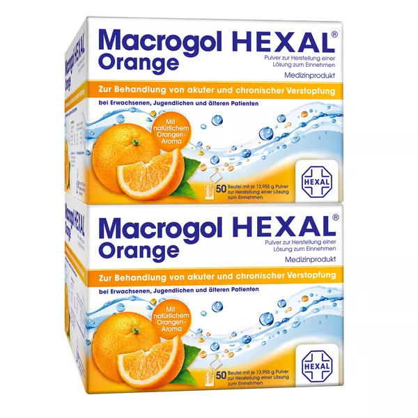 Macrogol Hexal Orange, 100 St.