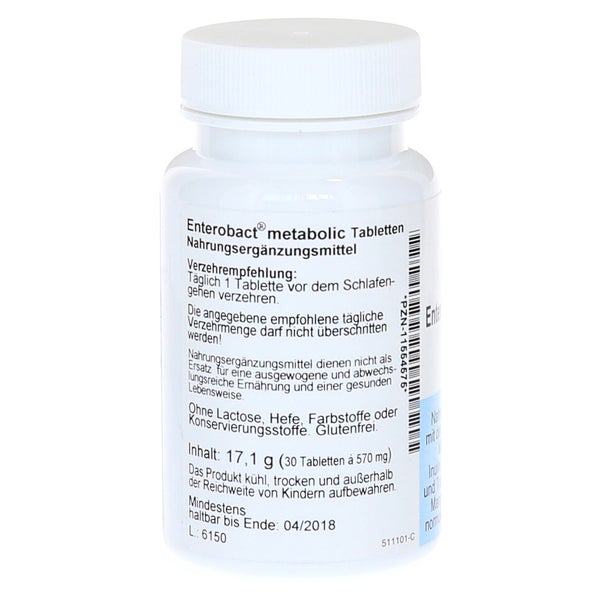 Enterobact Metabolic Tabletten 30 St