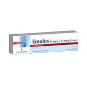 Emulus 25 mg/g + 25 mg/g Creme 30 g
