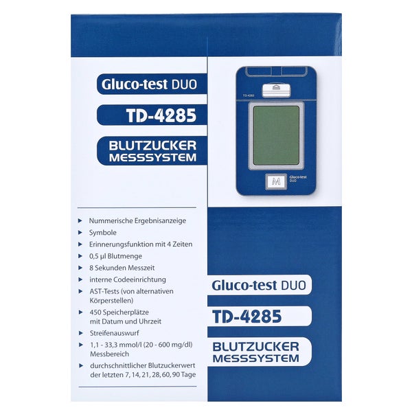 Gluco-test DUO Starterset mg/dl 1 St