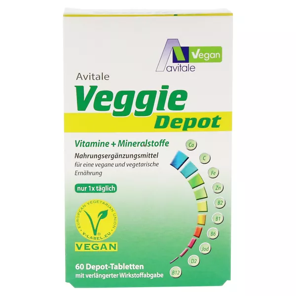 Avitale Veggie Depot Vitamine + Mineralstoffe 60 St