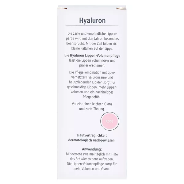 Medipharma Hyaluron Lippen-volumenpflege Balsam, 7 ml