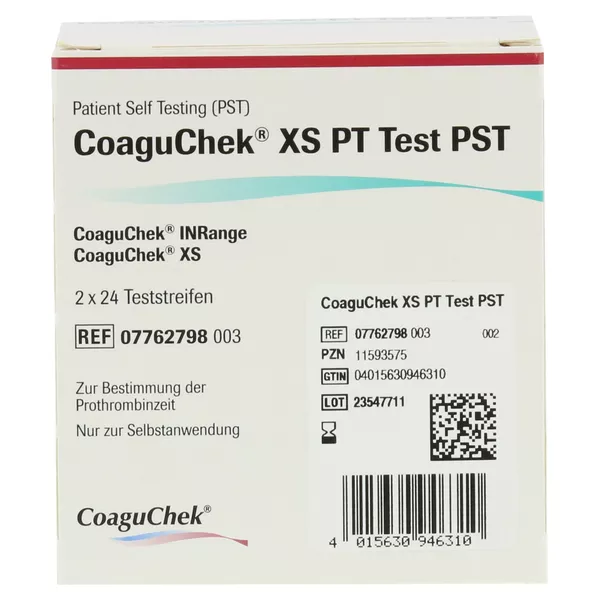 Coaguchek XS PT Test PST 2X24 St