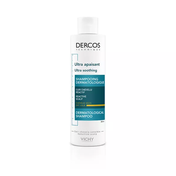 Vichy Dercos Ultra-Sensitiv Shampoo trockene Haare, 200 ml