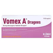 Vomex A Dragees, 10 St.