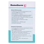 Domotherm E Infrarot-ohrthermometer schu 1 St