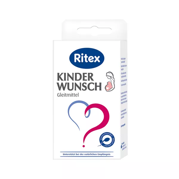 Ritex KINDERWUNSCH Gleitmittel, 8 x 4 ml
