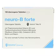 Neuro-b Forte Biomo Neu überzogene Table 100 St