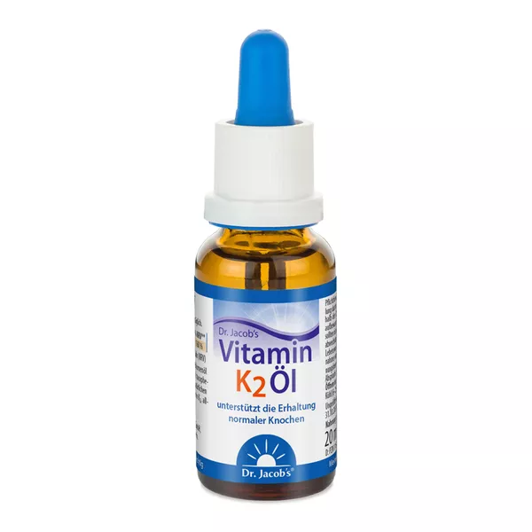 Dr. Jacob's Vitamin K2 Öl Alltrans MK7 640, 20 ml