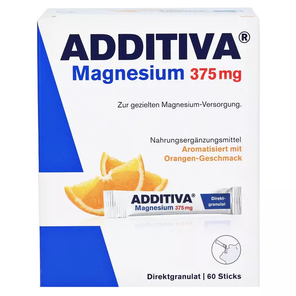 Additiva Magnesium 375 mg Sticks 60 St
