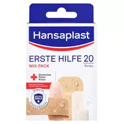 Hansaplast Erste Hilfe Pflaster Mix 20 St