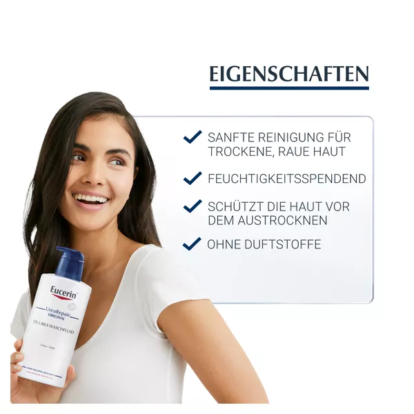 Eucerin UreaRepair Original Waschfluid 5% 400 ml