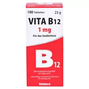VITA B12 1 mg Minz-Aroma Lutschtabletten 100 St