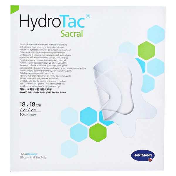 HydroTac comfort sacral Schaumverband 18x18cm 10 St