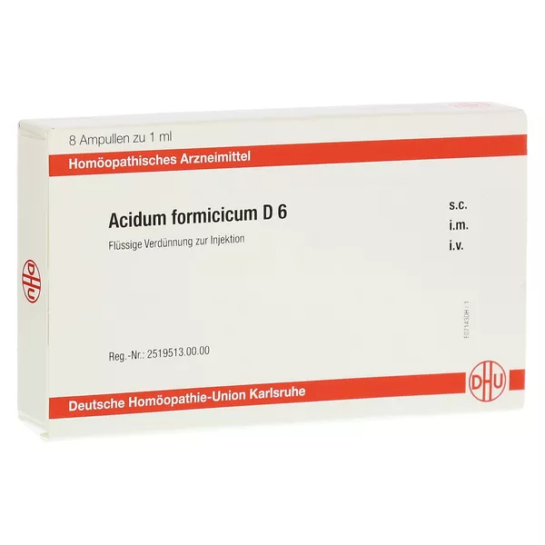 Acidum Formicicum D 6 Ampullen 8X1 ml