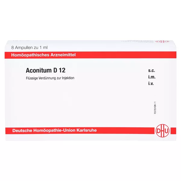 Aconitum D 12 Ampullen 8X1 ml
