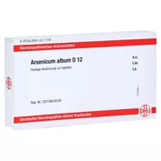 Arsenicum Album D 12 Ampullen 8X1 ml