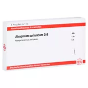Atropinum Sulfuricum D 6 Ampullen 8X1 ml