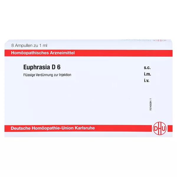 Euphrasia D 6 Ampullen 8X1 ml